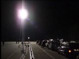 Die nachgebaute Autobahn in Gro-Dlln